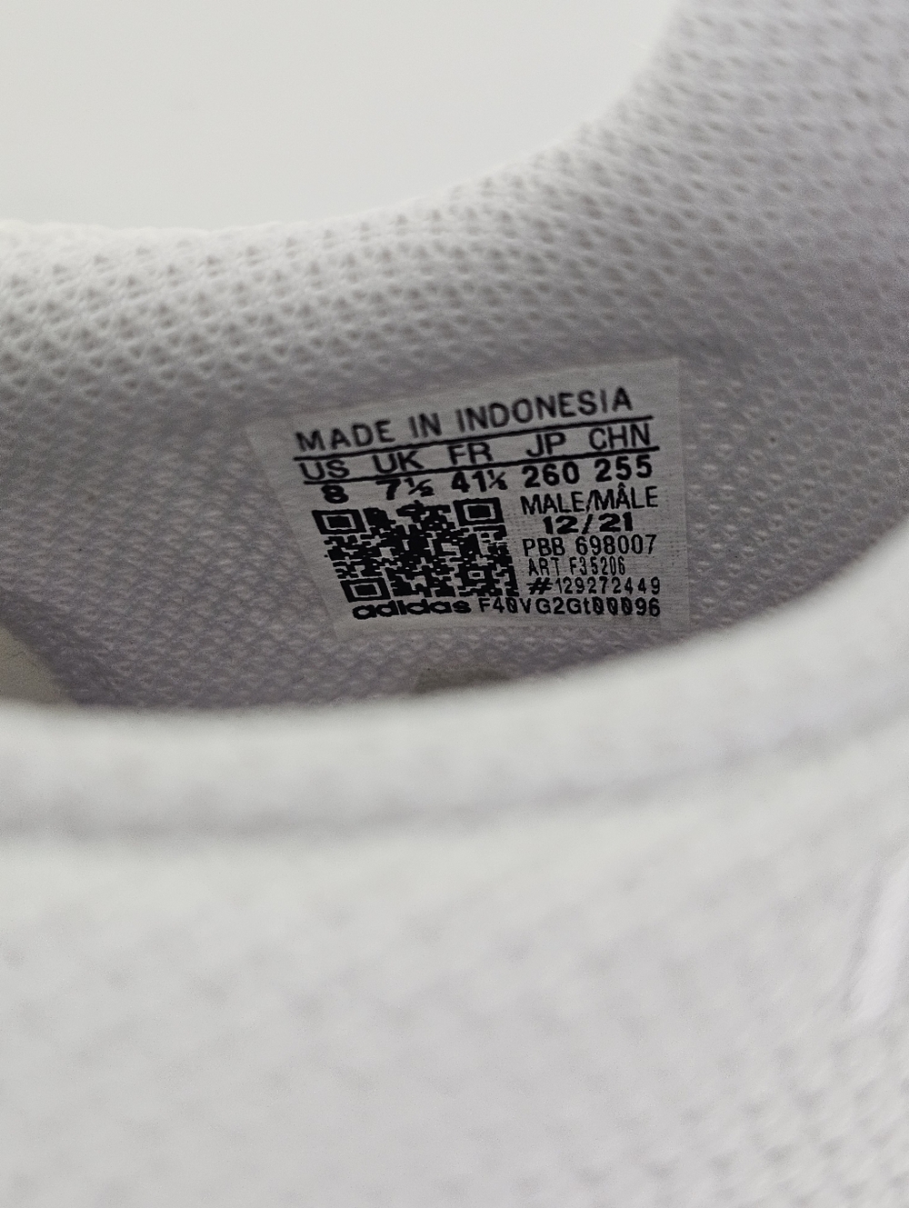 Adidas Orginals Swift Run Cloud White Gum Running Sneakers Men's 8 NEW Classic - Picture 8 of 10